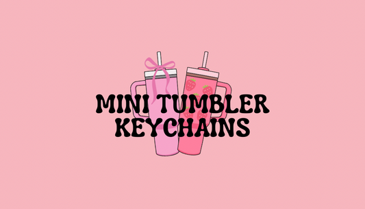Mini Tumbler Keychains